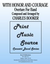 With Honor and Courage Concert Band sheet music cover